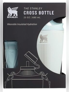 Stanley Cross Bottle 23 oz Travel Bottle Strap Wearable Insulated Hydration